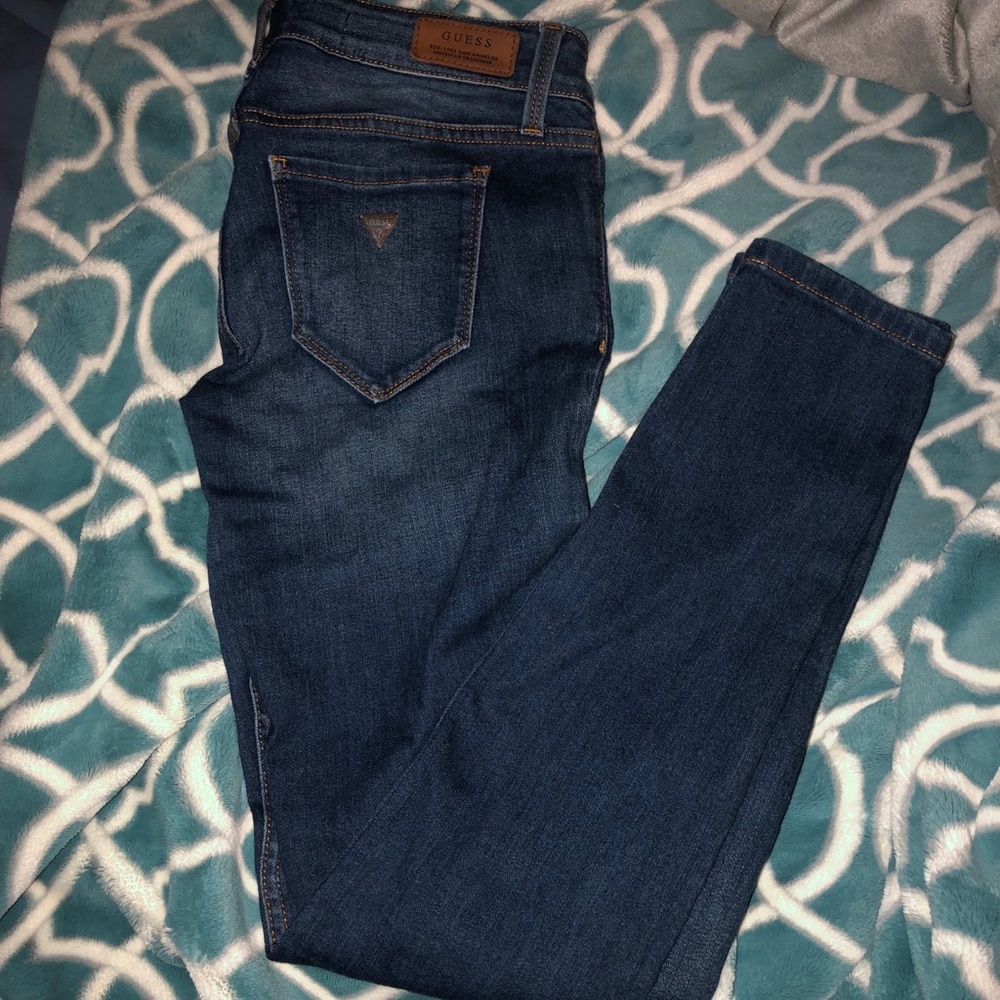 Guess Power Skinny Low Rise Jeans